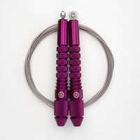 Corde à sauter Amethyste avec câble en Inox